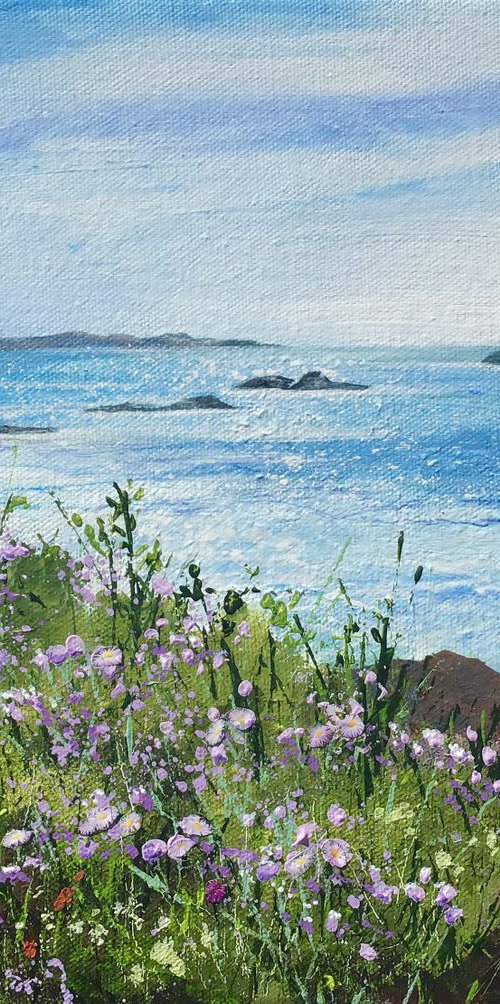 Coastal Wild Flowers by Valerie Jobes
