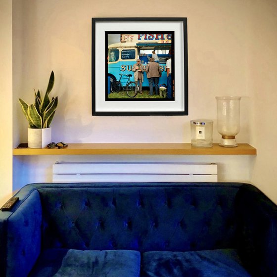 Fish and Chips Van Square