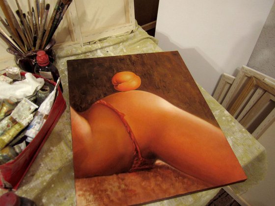 Peach (Nude girl)