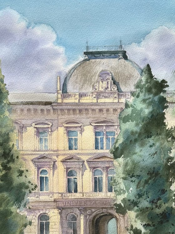 Near the Maribor university