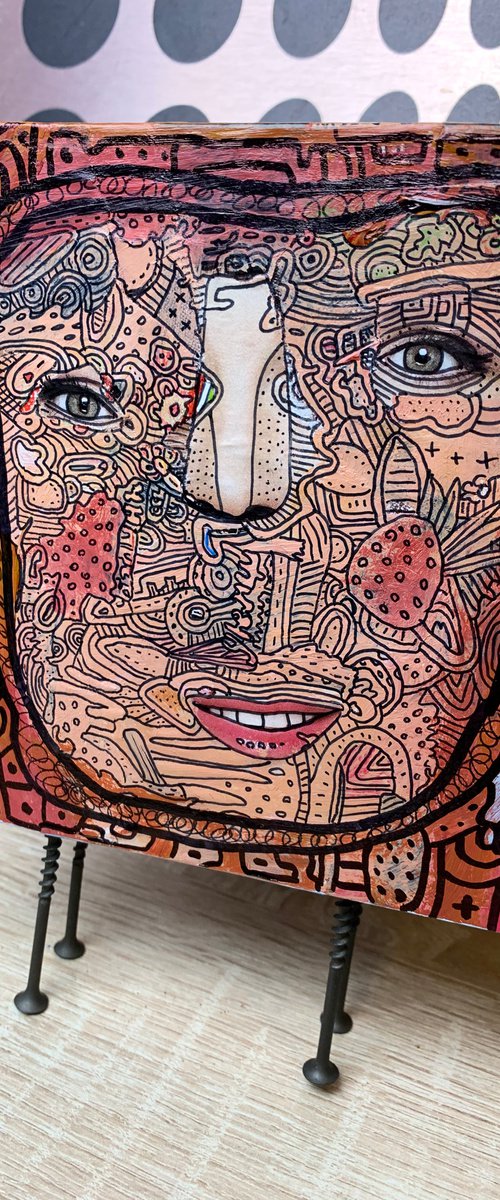 Wood human #62 by Pavel Kuragin
