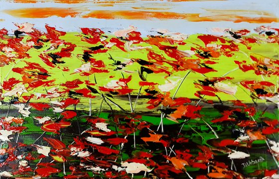 A Meadow Full Of Poppies 1