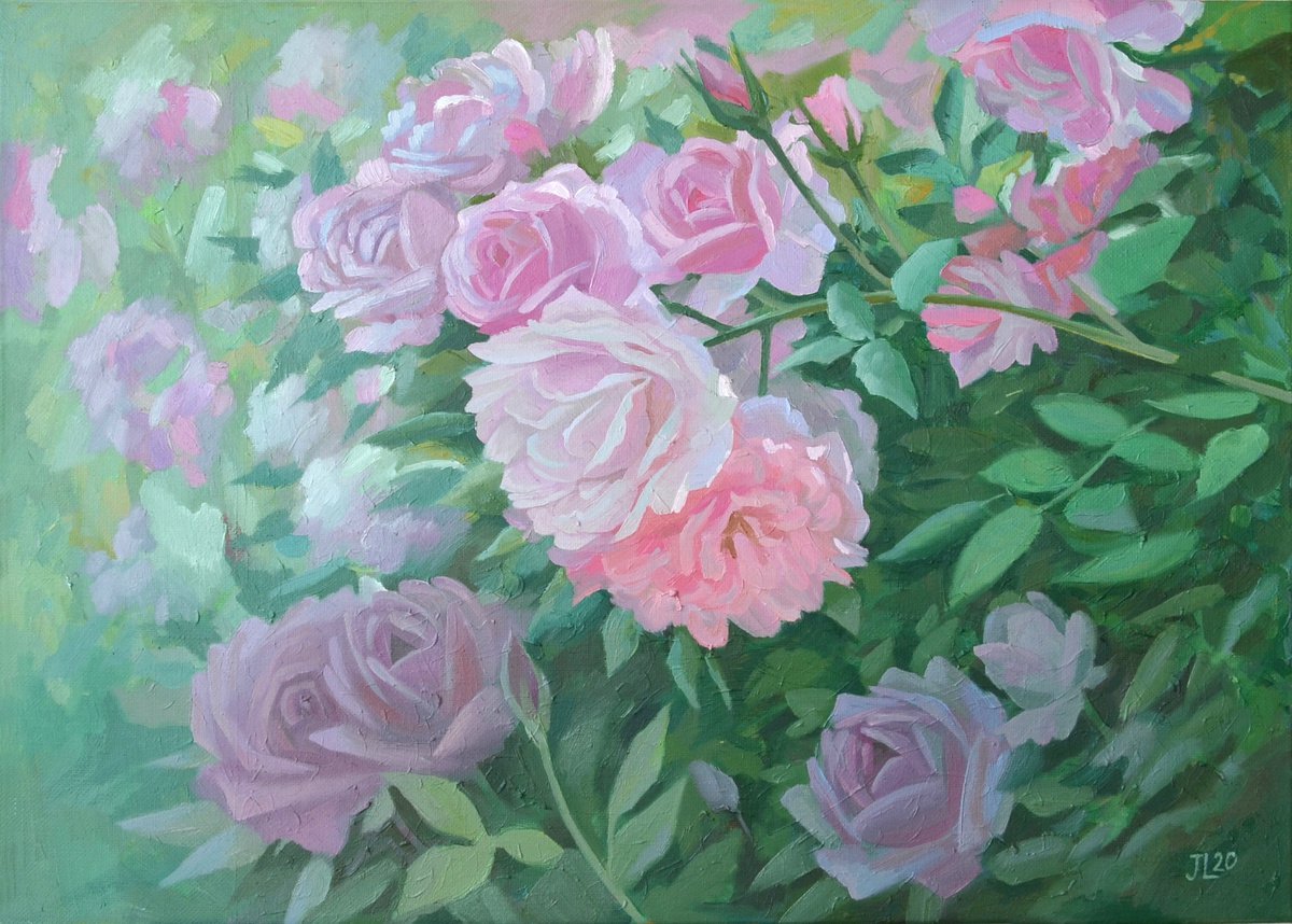 Morning Roses by Julia Logunova