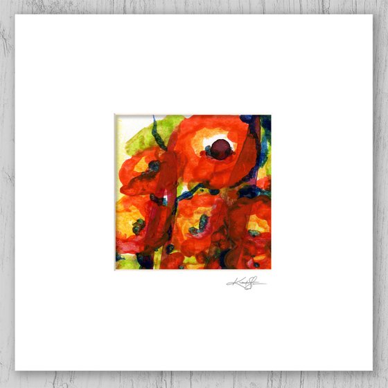 Encaustic Floral Collection 1