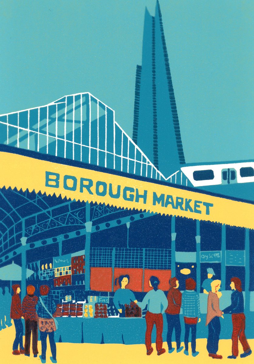 Borough Market by Jennie Ing