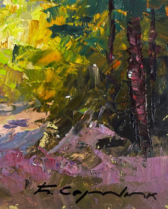 Warm Light Spreading Around