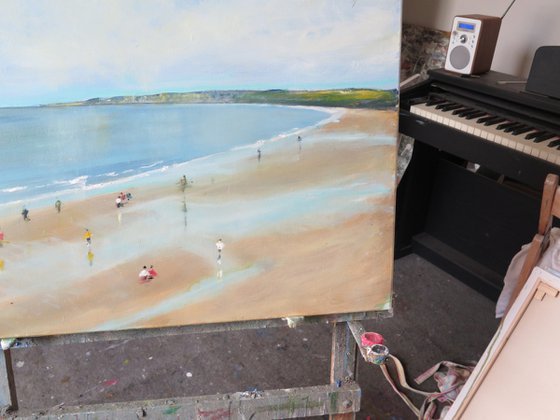 Filey Beach, July 29