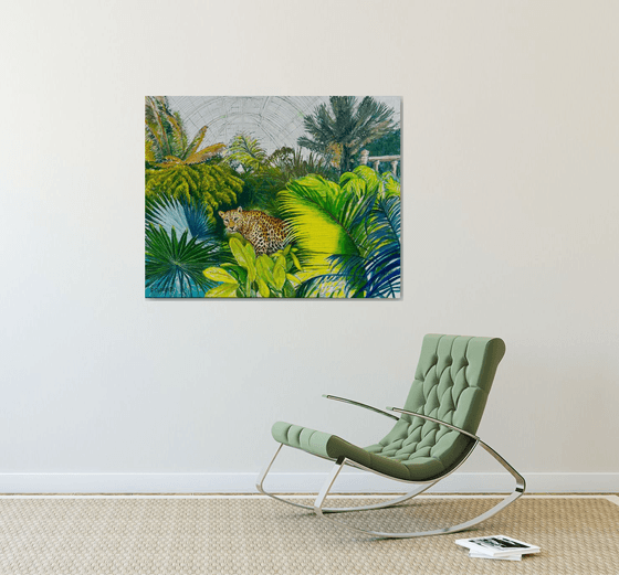 THE LEOPARD AT KEW GARDENS