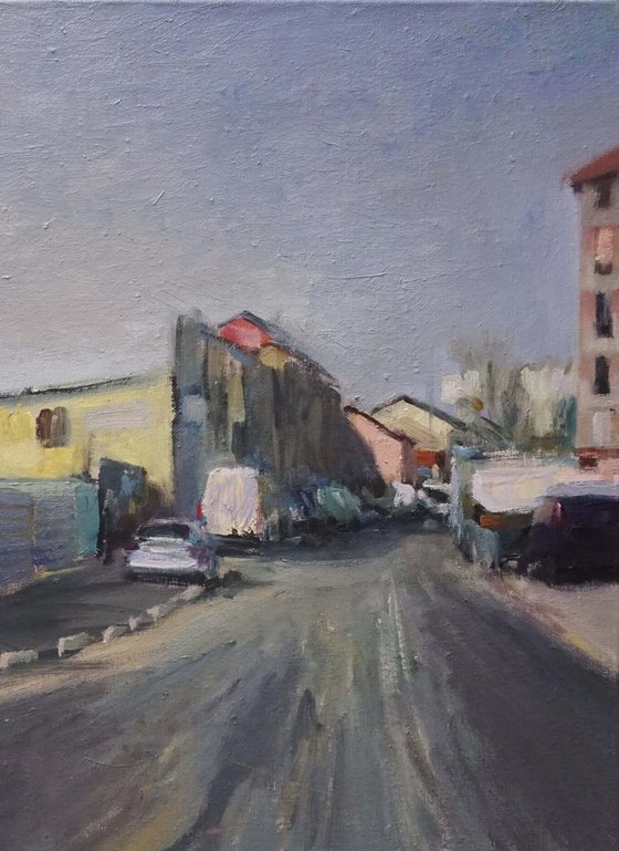 Montreuil Romainville street