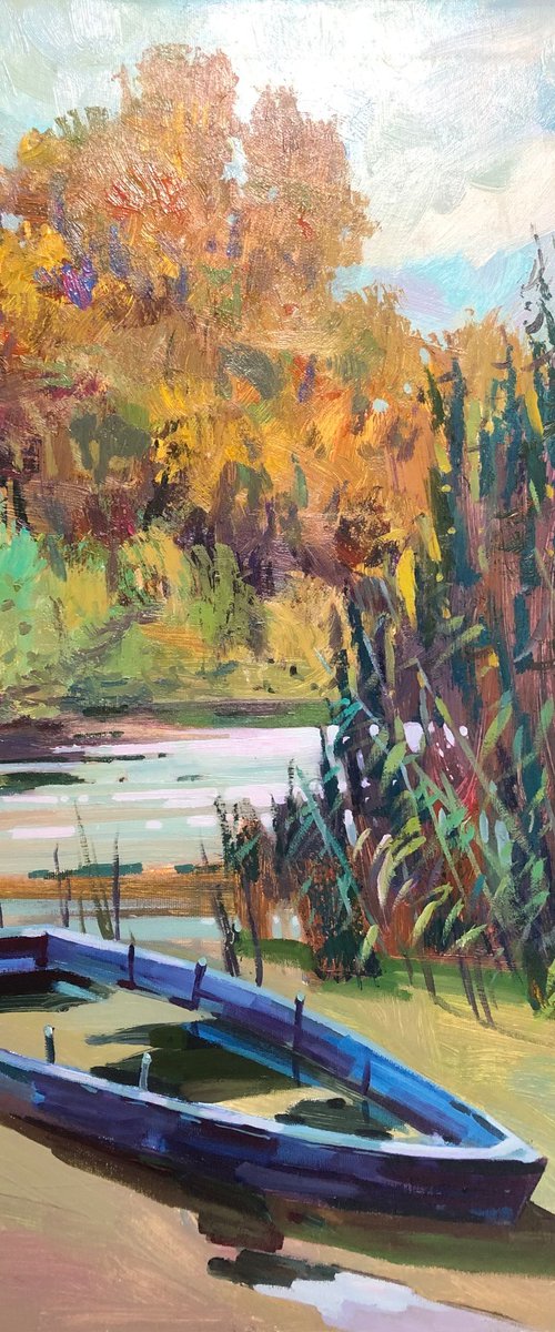 Old boat by Sergey  Kachin