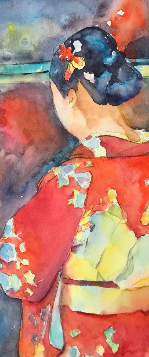 Postcards from Japan - Serenity by Bronwen Jones