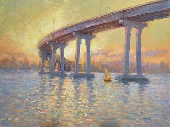 Coronado Bridge Sunset