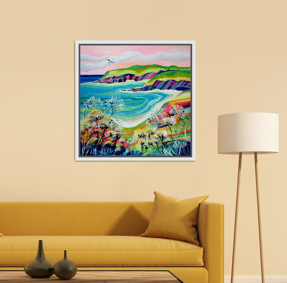 Flight over Lantic Bay