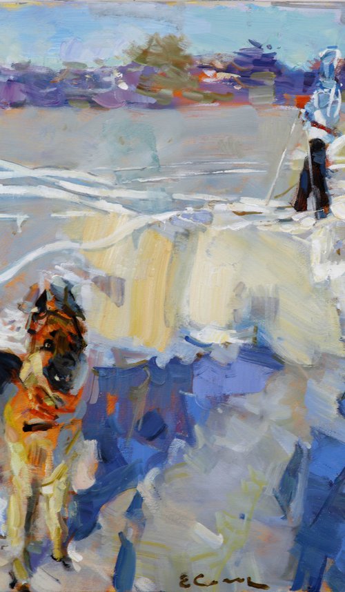 "Winter walk" by Eugene Segal