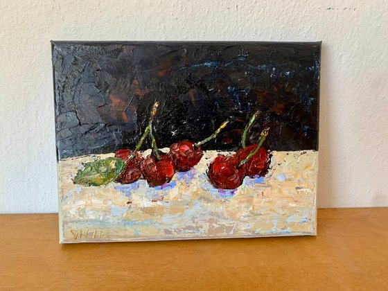 Still Life with Cherries