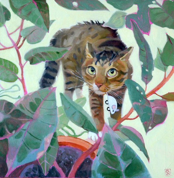 The cat in the jungle II