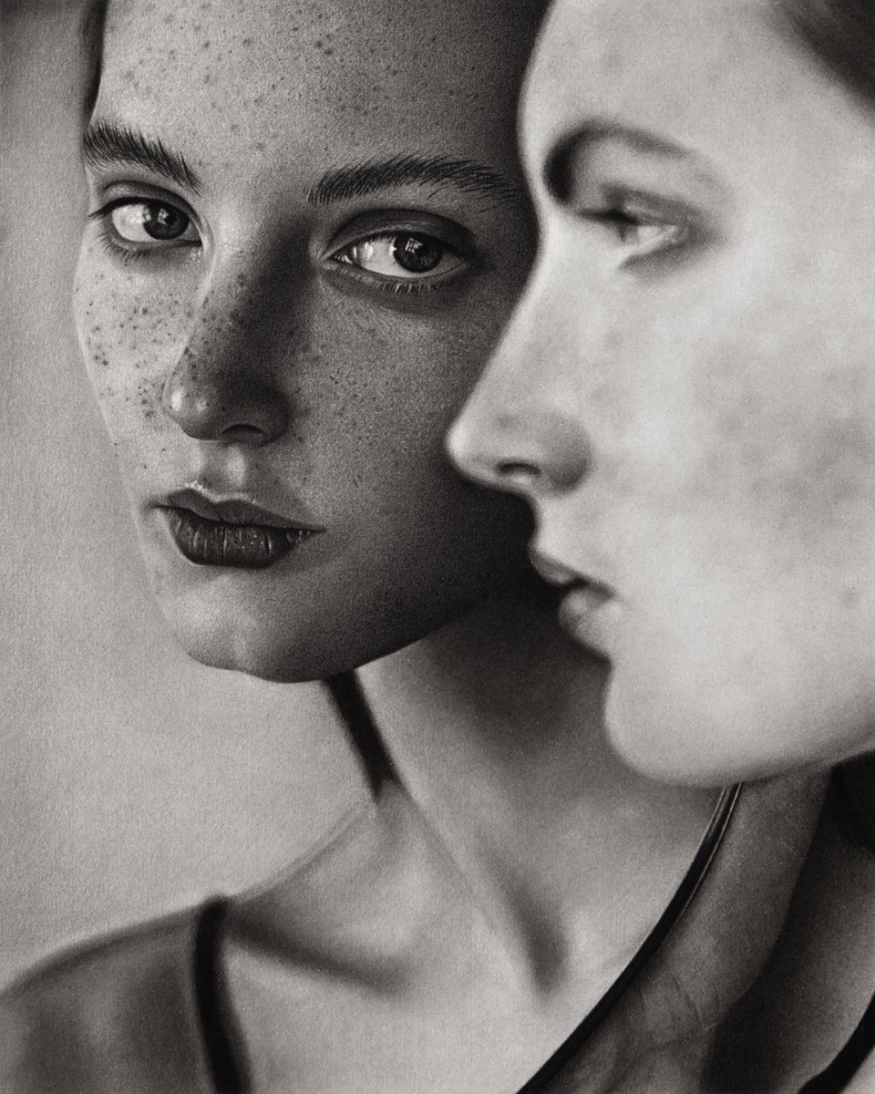 Woman In The Mirror II by Mariam Darchiashvili