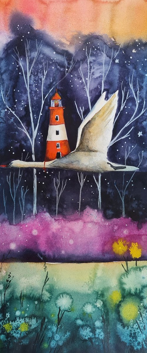 The Wing of the Night" by Evgenia Smirnova