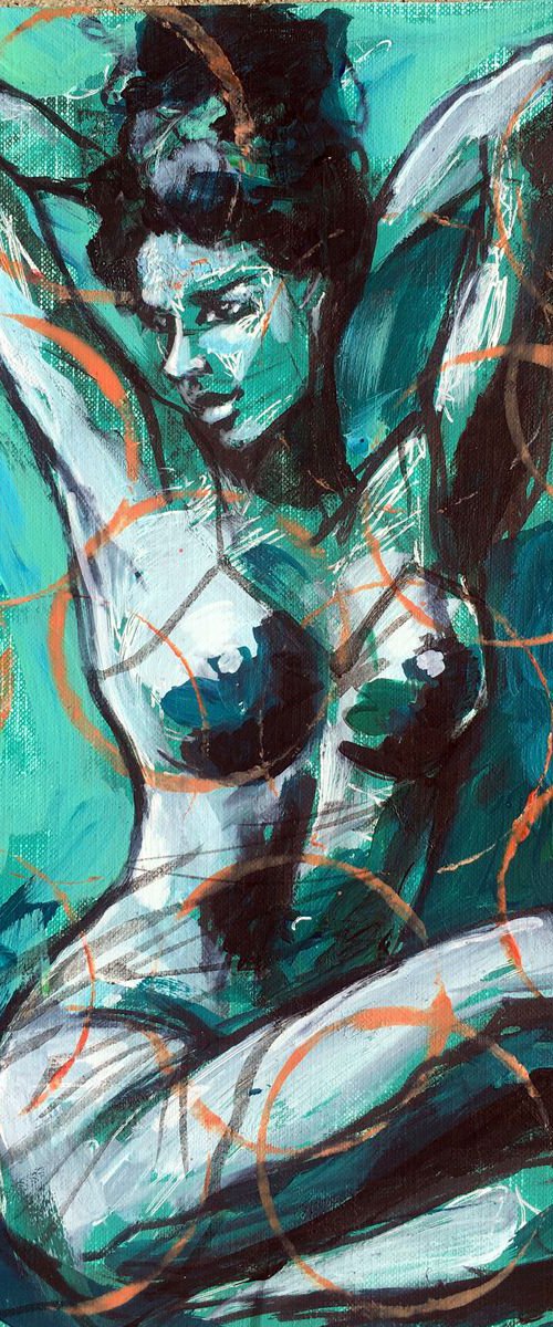 Abstract Nude03 by Bahareh Kamankesh