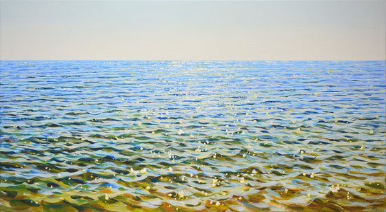 Morning light on the water.