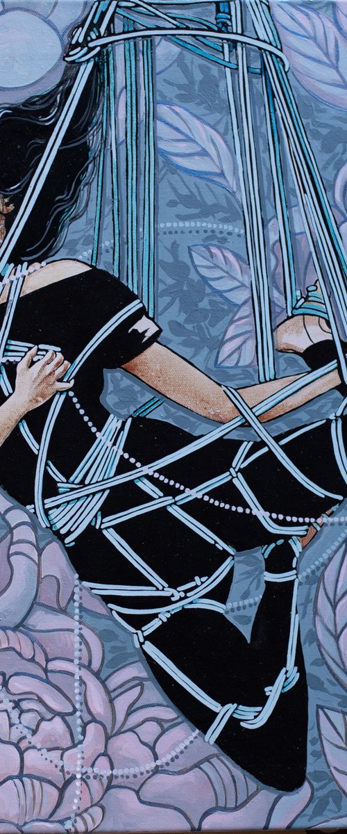 Shibari movement 2 by Tetiana Cherevan