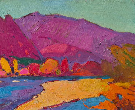 Bank of the Tisza River