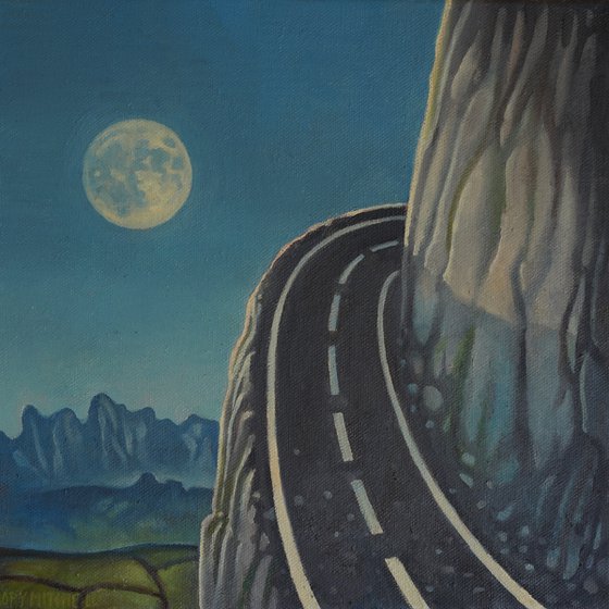 Moon road