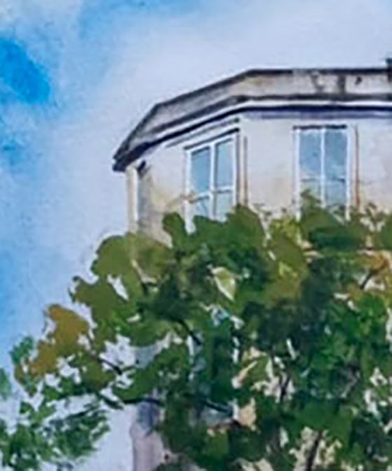 Glasgow Tenement Painting