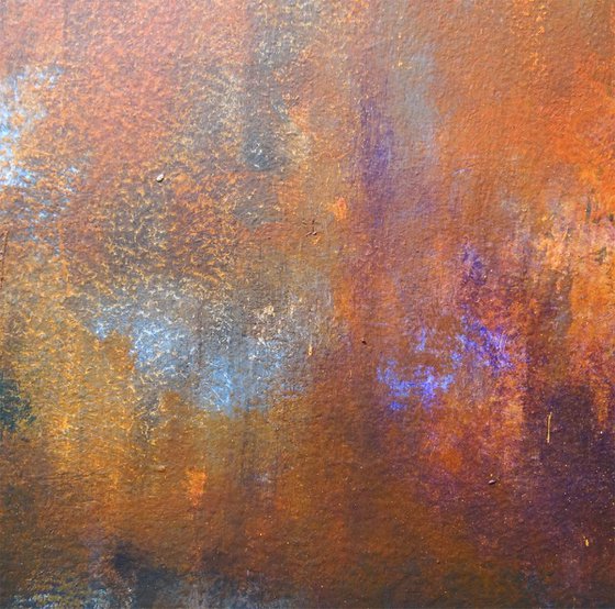 orange abstract (120 x 80 cm)