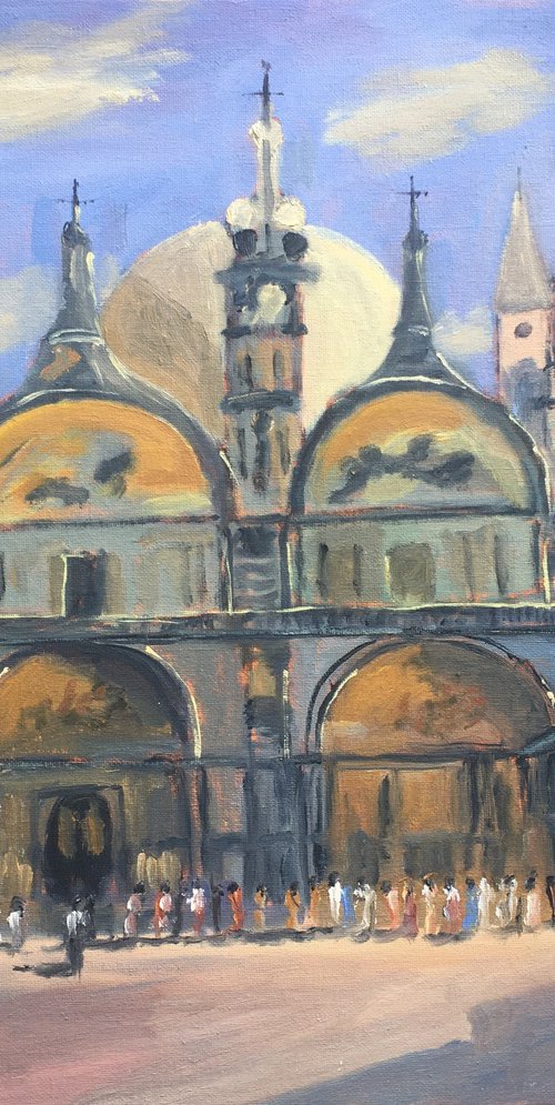 St Marks Venice by Julian Lovegrove Art