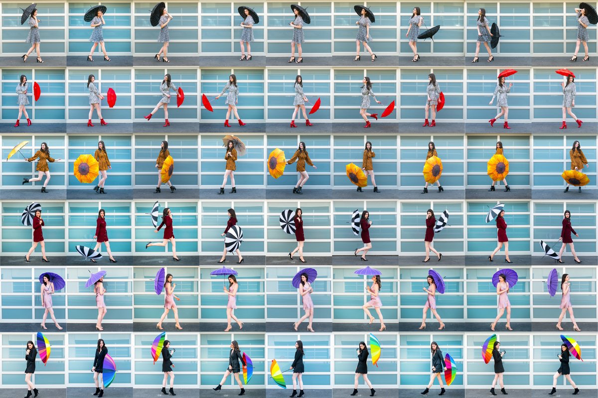 Photorealistic Portrait Photograph By Harv Greenberg, 36 X 24, Urban Rainbow Ii, Original Artwork