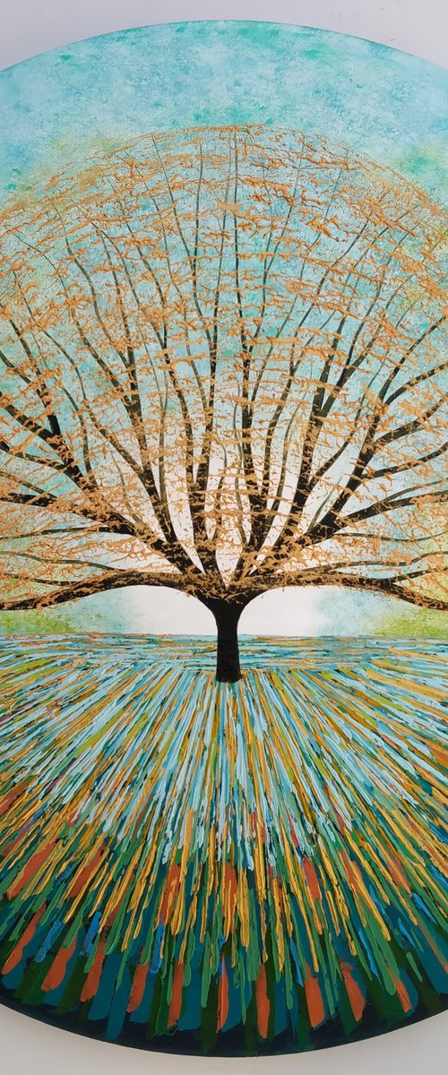 The Golden Dreaming Tree by Amanda Horvath