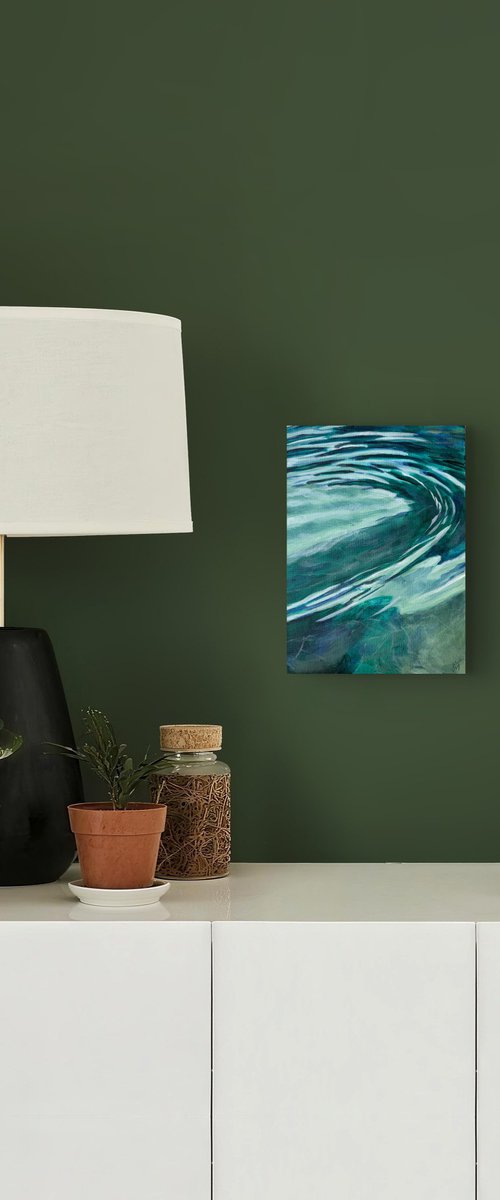 Emerald Wave by Aisylu Burangulova