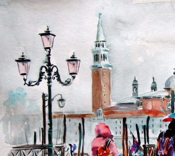 Rainy day in Venice
