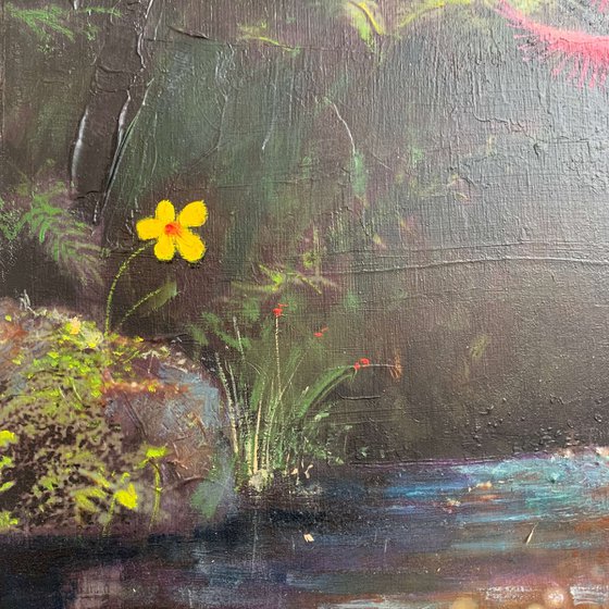 Yellow flower of promise