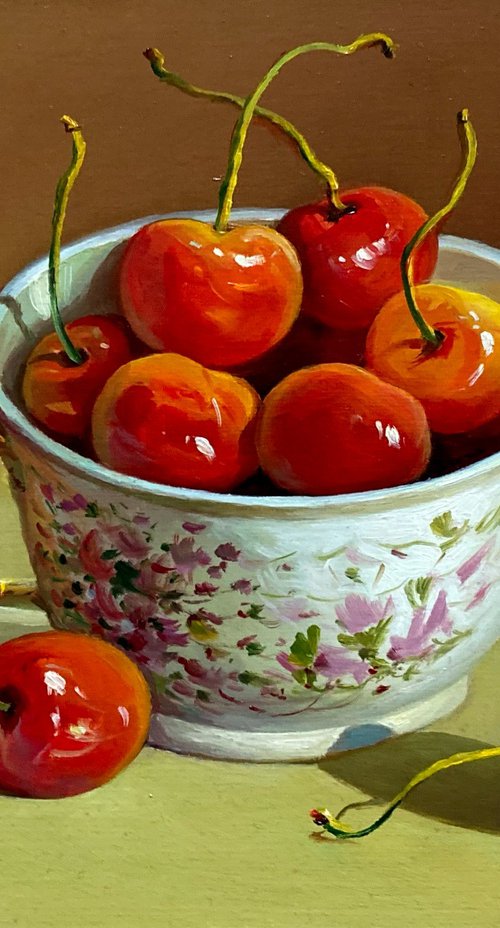 Cherries by Olexandr Romanenko