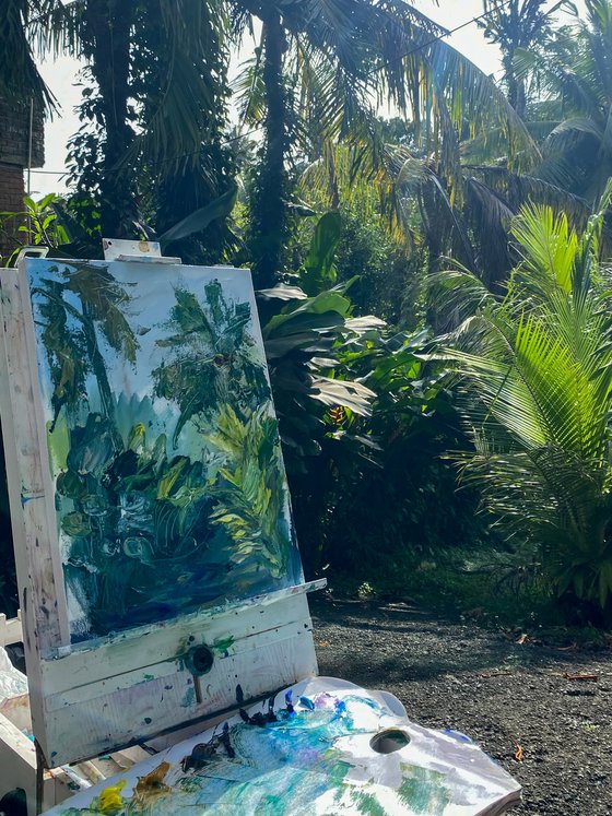 Bali Jungles Abstract Landscape