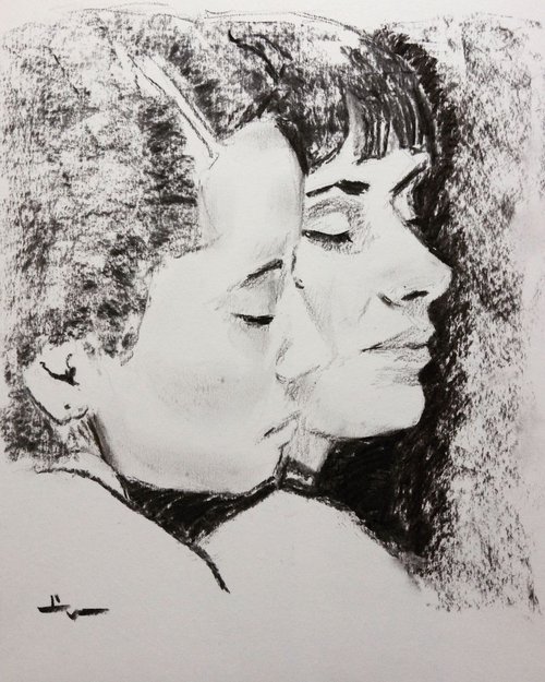 Two women by Dominique Dève