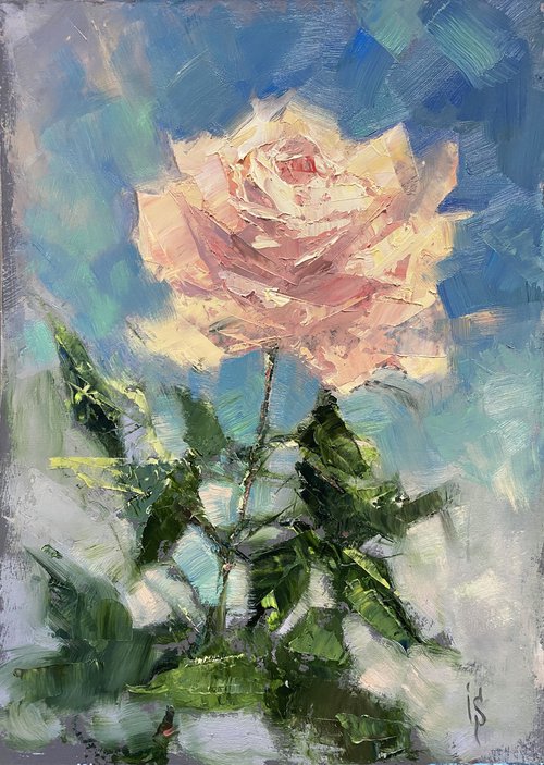 Fresh Rose by Irina Sergeyeva