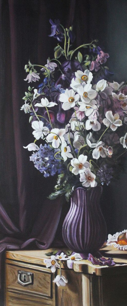 MELODY OF SUMMER canvas,oil. by IrinaGoldenfish