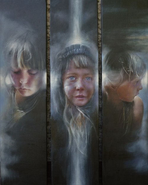 Borders - triptych by Aleksandra Lis