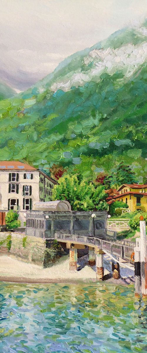 Slopes of Lenno on Lake Como by Narek Hambardzumyan