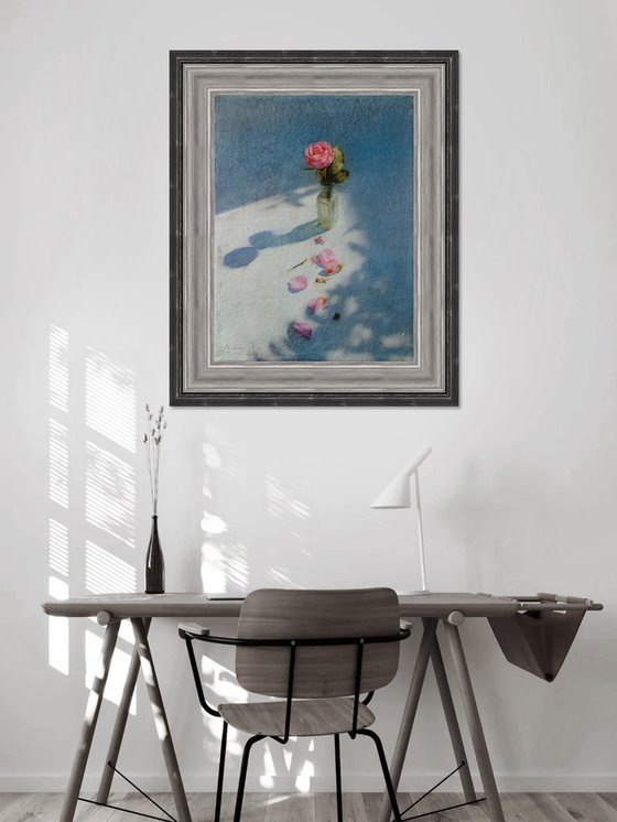 A Flower in a Medicine Bottle