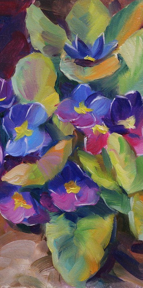 "Primroses" by Lena Vylusk