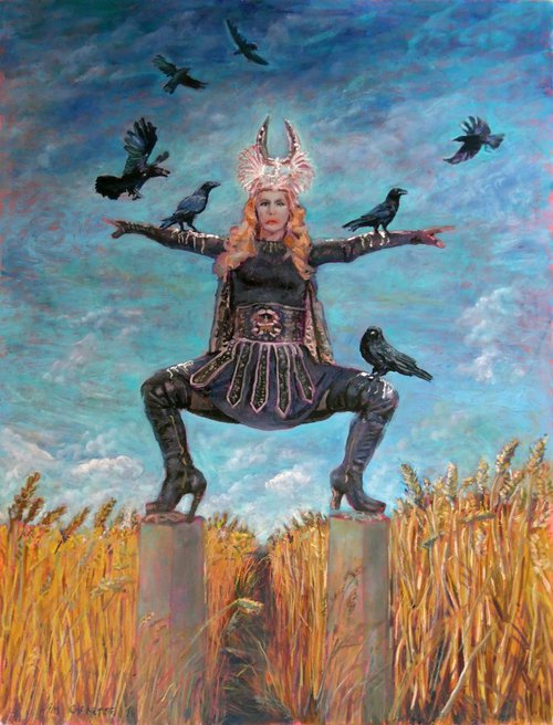 Madonna : Queen of Scarecrows by Wim Carrette