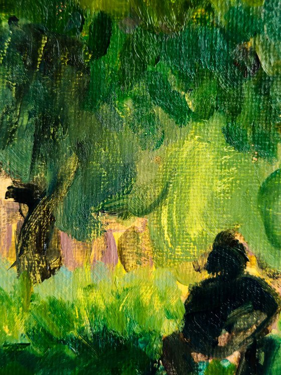 Professor's Patient Gaze