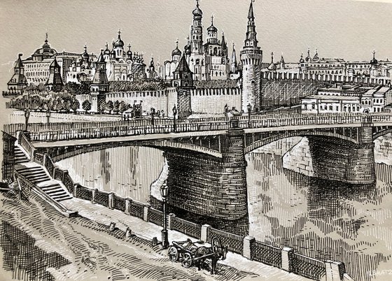 Moscow. ZAMOSKVORECHYE. 19 CENTURY.