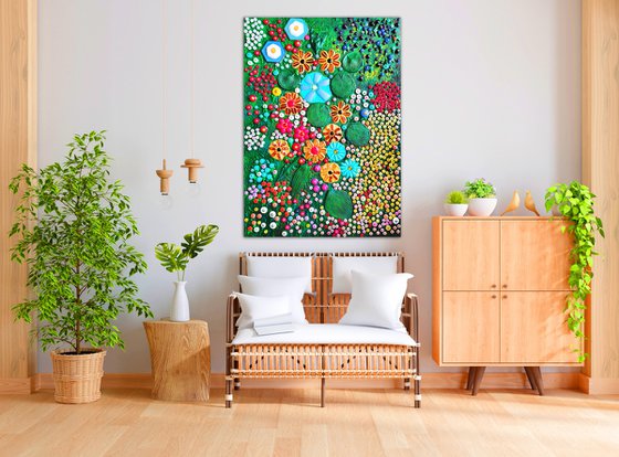 COLORFUL SUMMER GARDEN