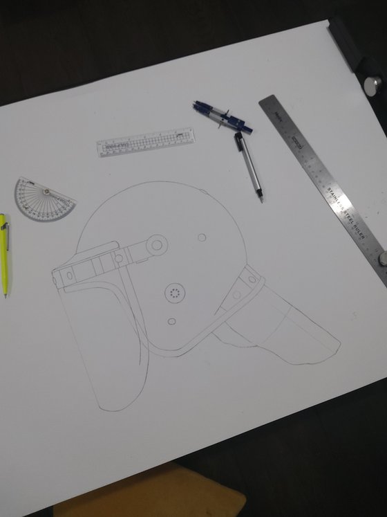 Right To Protest: Riot Helmet
