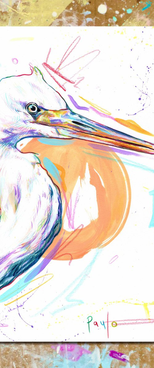 Great Egret by Paul Ward
